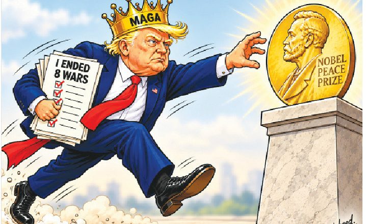 Will A Nobel Solve The World’s Trump Problem? The President Thinks So